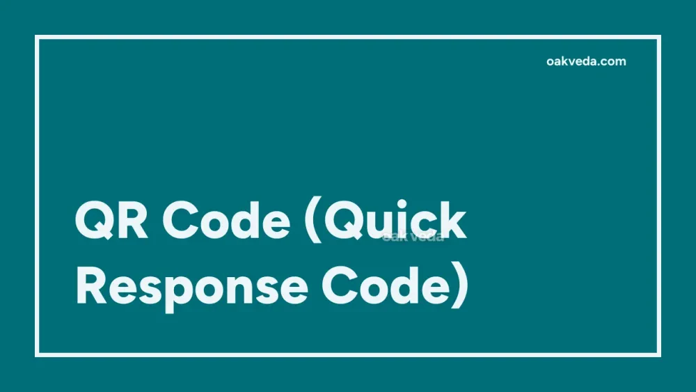 QR Code (Quick Response Code)