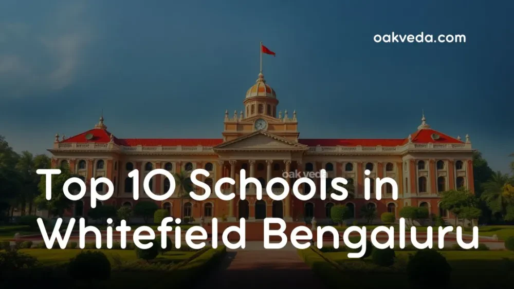 Top 10 Schools in Whitefield Bangalore