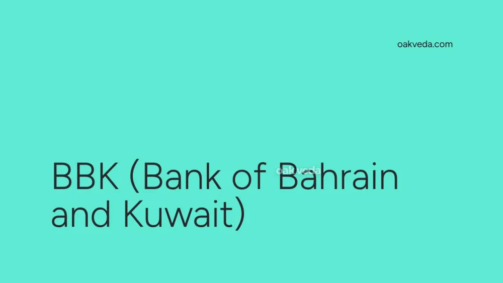 BBK (Bank of Bahrain and Kuwait)