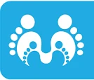 Logo of Footprints Pre-School, Meera Bagh, Paschim Vihar