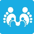 Logo of Footprints Pre-School, Yelahanka